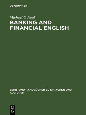 cover image of Banking and financial English